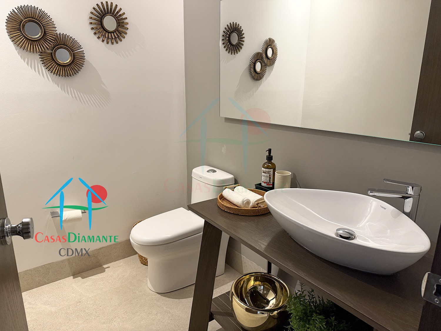 Desierto de los Leones Acanto BJA2 - Baño de visitas 1